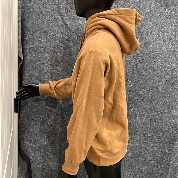 NEW Supreme S Logo Swarovski SMALL Brown Tan Long Sleeve Hoodie Pull Over Jacket